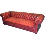 Leather Chesterfield