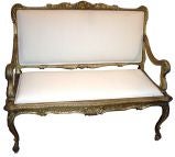 Regence-style settee