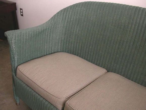 Early 20th century Lloyd Loom Settee 2