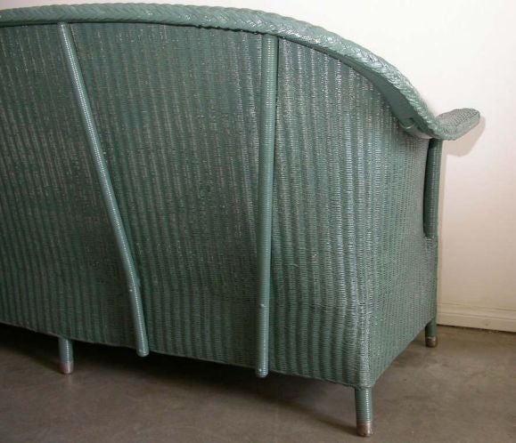 Early 20th century Lloyd Loom Settee 4