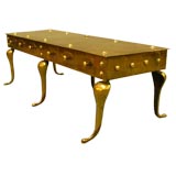 Eccentric Brass Coffee Table