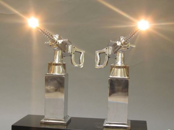 Whimsical "Machine Gun" Spotlights