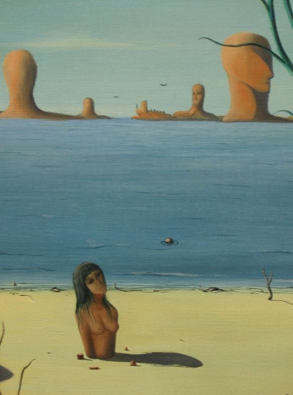Stancin Surrealist Oil Painting