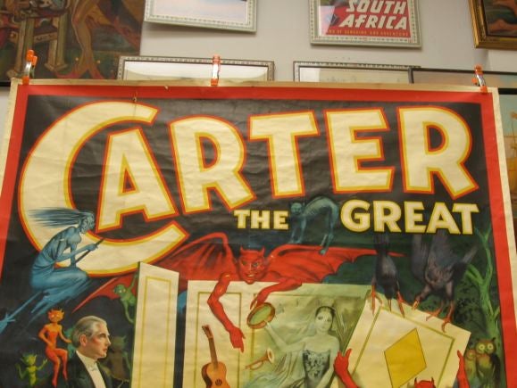 Carter the Great, Lithographic Poster 2