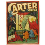 Carter the Great, Lithographic Poster