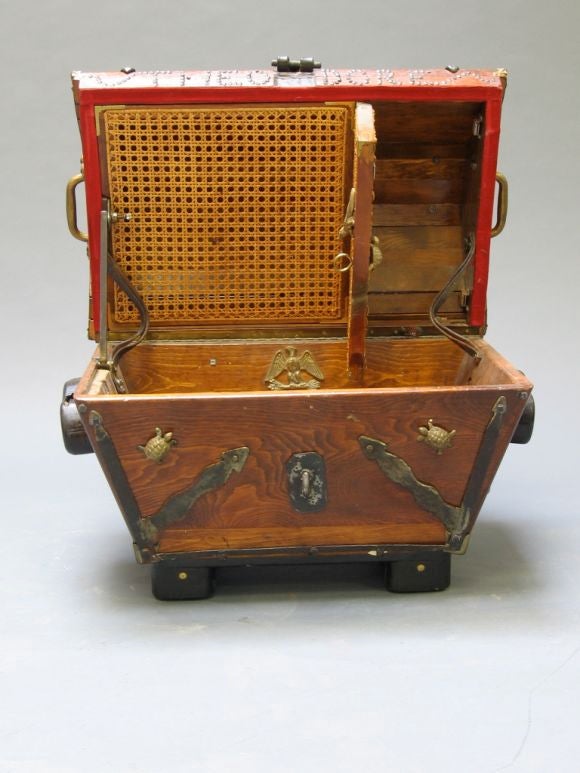 Folk Art Pirate's Chest 3