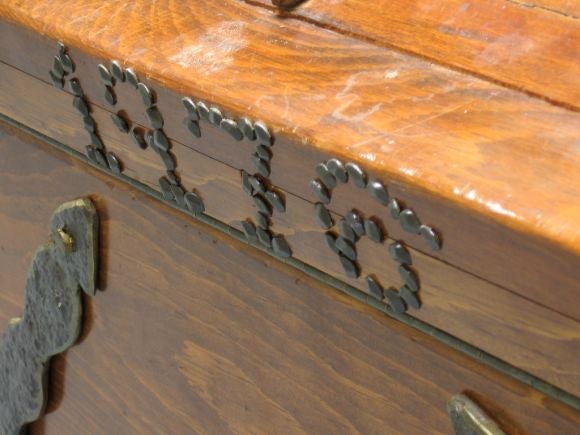 Folk Art Pirate's Chest 1