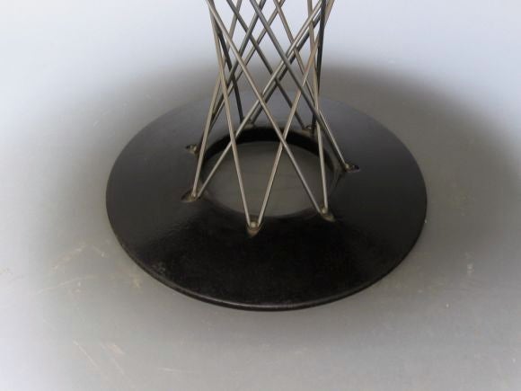 Mid-20th Century Isamu Noguchi Cyclone Table with Four Ion Chairs