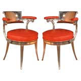 Pair of Dorothy Draper Arm Chairs