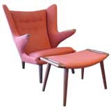 Papa Bear Chair and Ottoman