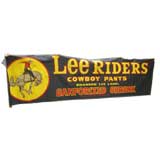 Vintage Lee Rider Cowboy Pants Denim Banner