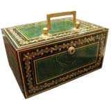 1870's Sampson Mordan Abalone Inlay Box