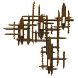 Art Brut Sculptural Wall Sconce