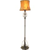 Superb Hand Wrought Iron Floor Lamp