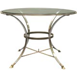 Round Dining Table by Maison Jansen Round Dining Table by Maison Jansen
