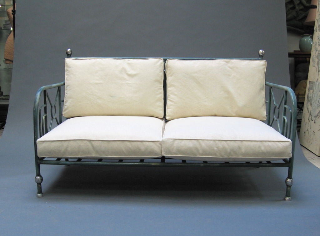 Deco-Roman Patio Settee