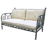 Deco-Roman Patio Settee