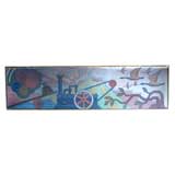 Science, Industry and Nature Themed Mural (Geese)