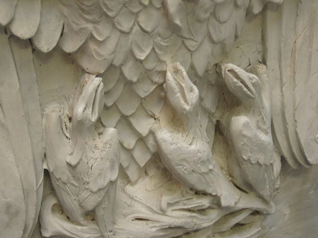 20th Century Plaster Relief, Cast by P.P. Caproni, Boston