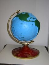 Topographical globe
