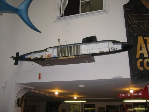Nuclear submarine model