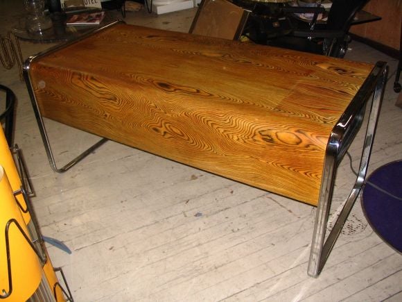 Chrome Herman Miller desk