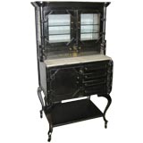 Antique dental cabinet