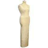 Moire Silk Dress Maker's Mold