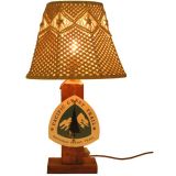 Vintage Heathen Hippie Lamp