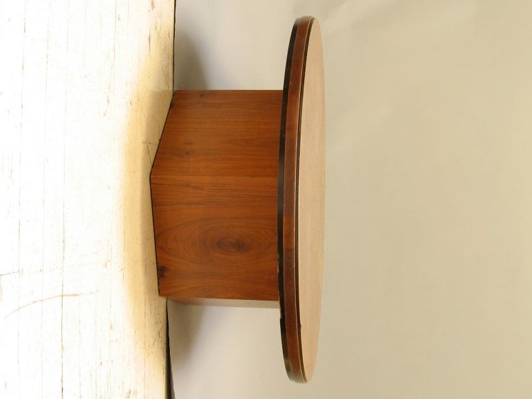 American Abstract Copper Top Cocktail Table
