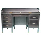 Vintage Steelcase Rolltop Desk