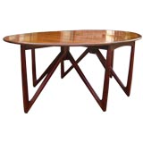 Drop Leaf Rosewood Table