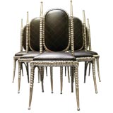 Arthur Court "Sable-horn" Dining Chairs