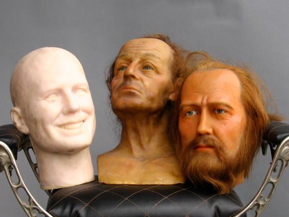 American Wax Museum Assorted Heads