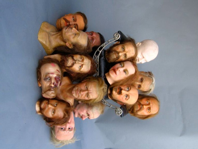Wax Museum Assorted Heads 2