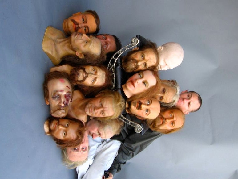 Wax Museum Assorted Heads 3