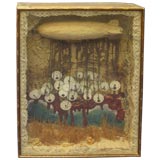 Vintage Beatnik "Box Art" Sculpture