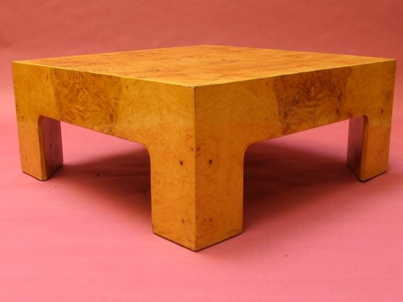 Olive Root Burled Coffee Table