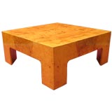 Olive Root Burled Coffee Table