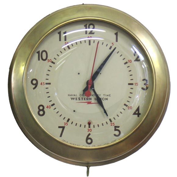Western Union Clock