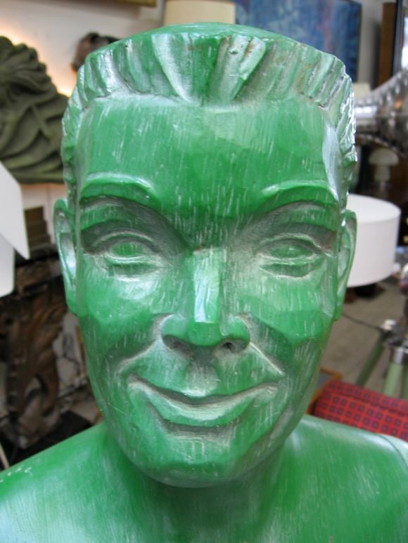 American Green Wood Grained Mannequin