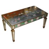 Reverse Painted Coffee Table