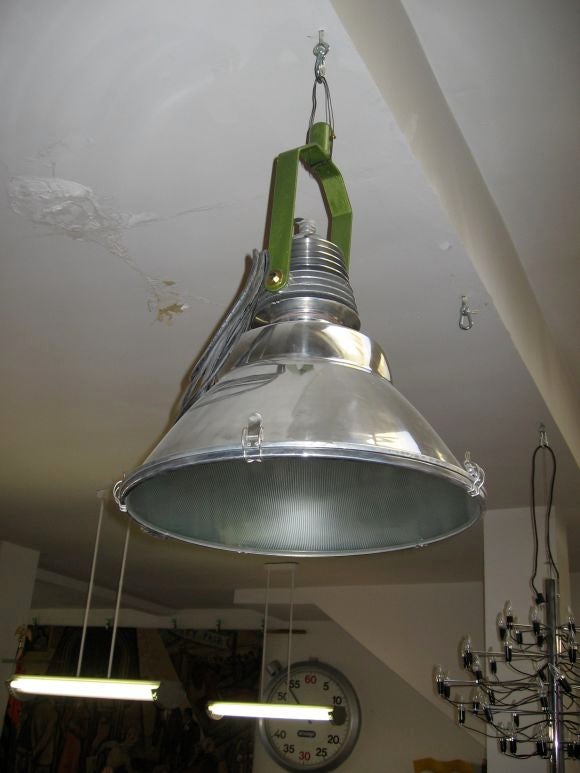 1930's Industrial Ceiling Light Fixture