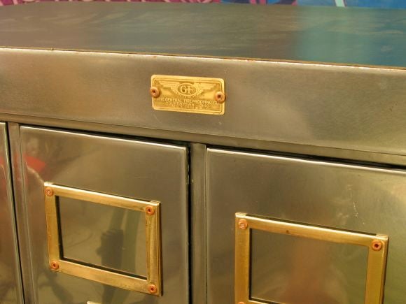 American General Fireproofing File Cabinet