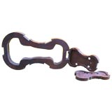 Antique Trio of Stringed Instrument Molds