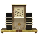 Spectacular Art Deco Stone Clock