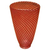 Fratelli Toso "Reticello" Vase