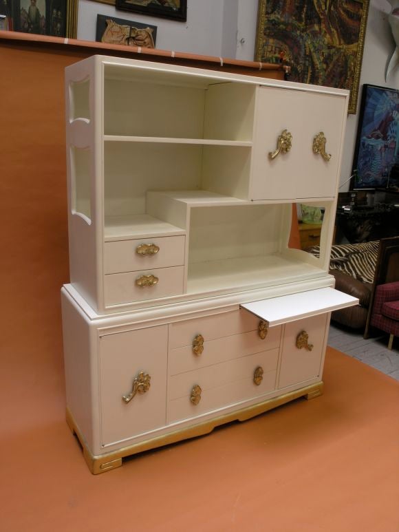 Mid-20th Century Ray See Chinoiserie Cabinet