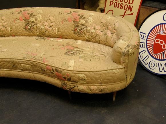 Mid-20th Century Free-Form Sofa