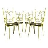 Set of Four Italian Chairs
